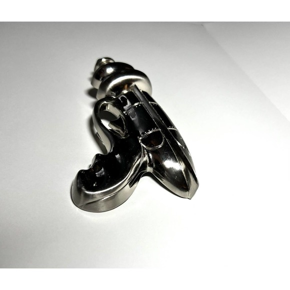 Rock Rebel Ray Gun Belt Buckle Silver - Space Costume ComicCon Fashion Women Men - Picture 8 of 8